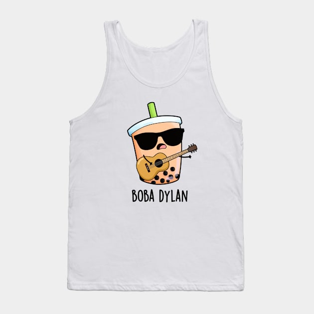 Boba Dylan Cute Boba Tea Pun Tank Top by punnybone